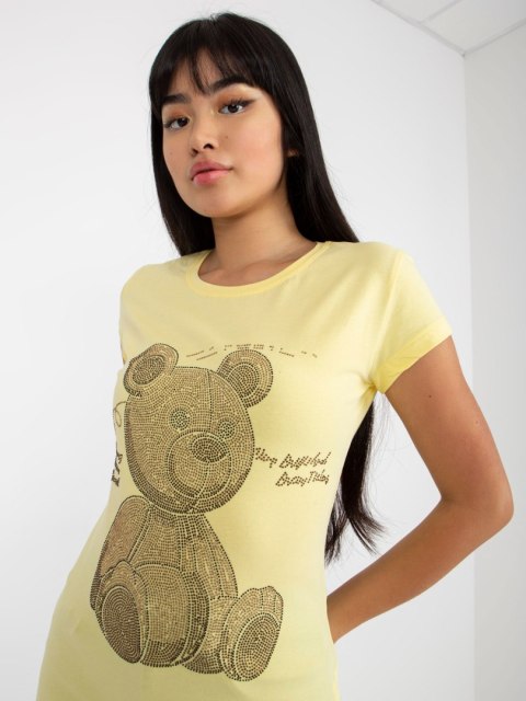 T-shirt EM-TS-HS-21-531.20X jasny żółty S T-shirt EM-TS-HS-21-531.20X jasny żółty S