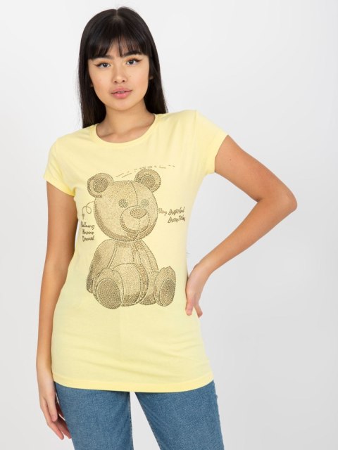 T-shirt EM-TS-HS-21-531.20X jasny żółty S T-shirt EM-TS-HS-21-531.20X jasny żółty S