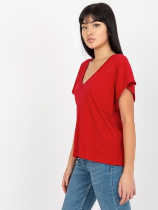 T-shirt TW-TS-2005.43 ciemny czerwony S