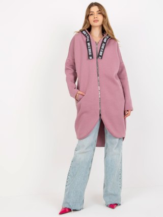 Bluza RV-BL-6683.00P ciemny różowy S/M