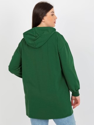 Bluza RV-BL-8258.34 ciemny zielony