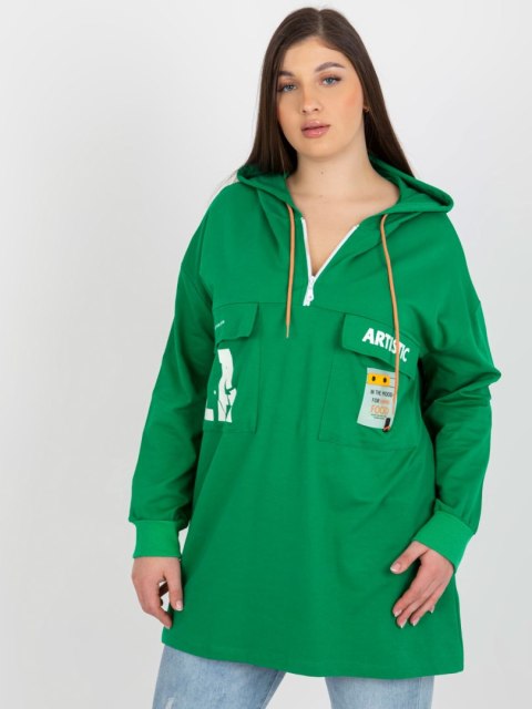 Bluza RV-BL-8258.34 zielony Bluza RV-BL-8258.34 zielony