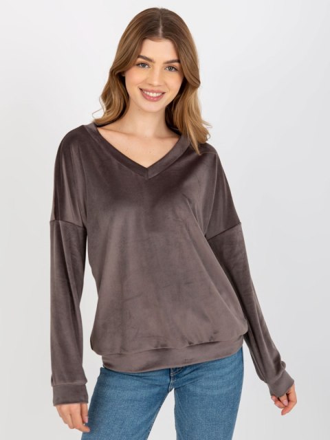 Bluza RV-BL-8441.07P ciemny szary Bluza RV-BL-8441.07P ciemny szary