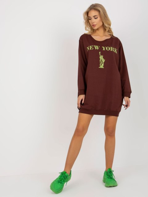 Bluza VI-BL-3212.15X ciemny brązowy Bluza VI-BL-3212.15X ciemny brązowy