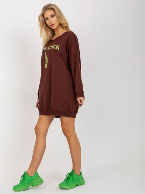 Bluza VI-BL-3212.15X ciemny brązowy Bluza VI-BL-3212.15X ciemny brązowy