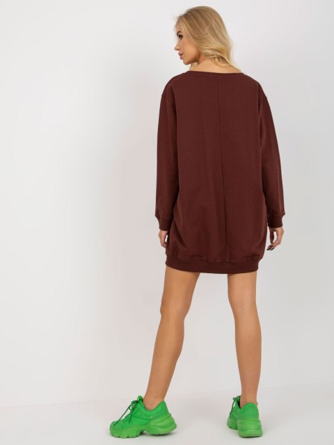 Bluza VI-BL-3212.15X ciemny brązowy Bluza VI-BL-3212.15X ciemny brązowy