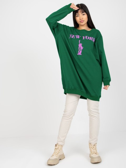 Bluza VI-BL-3212.15X zielono-fioletowy Bluza VI-BL-3212.15X zielono-fioletowy