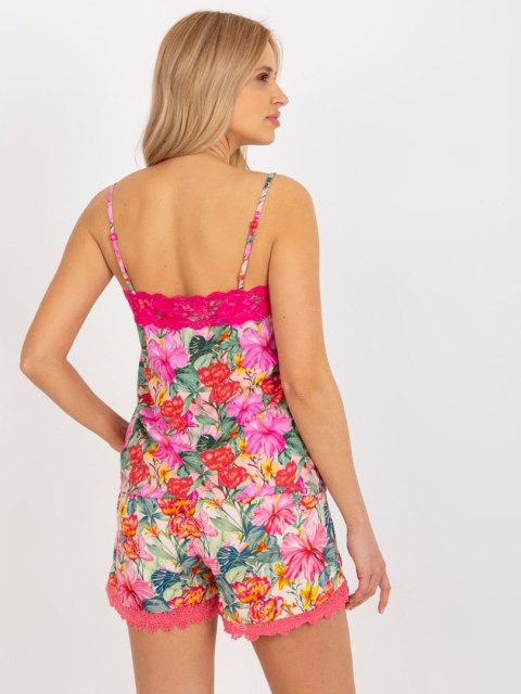 Bluzka D73771M11059A fuksjowy XS Bluzka D73771M11059A fuksjowy XS