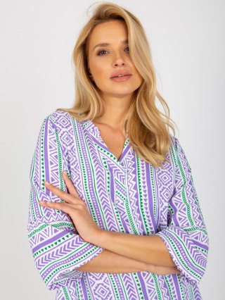 Bluzka D73771M11062C fioletowy S