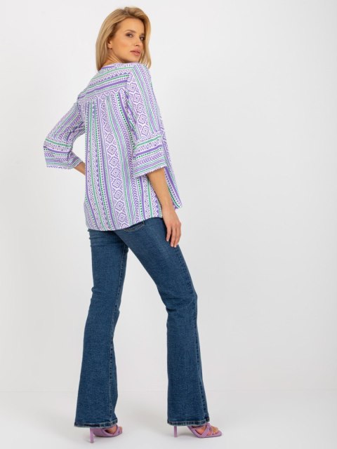 Bluzka D73771M11062C fioletowy S