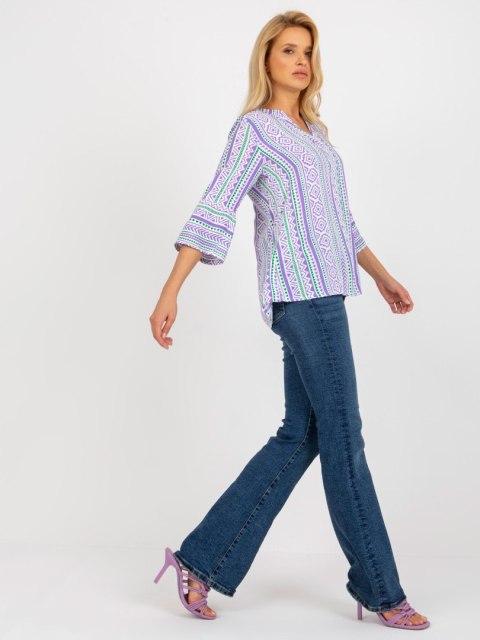 Bluzka D73771M11062C fioletowy S