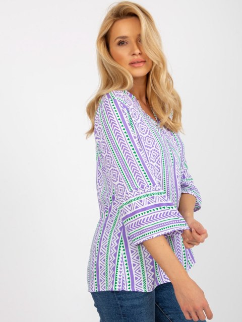 Bluzka D73771M11062C fioletowy S