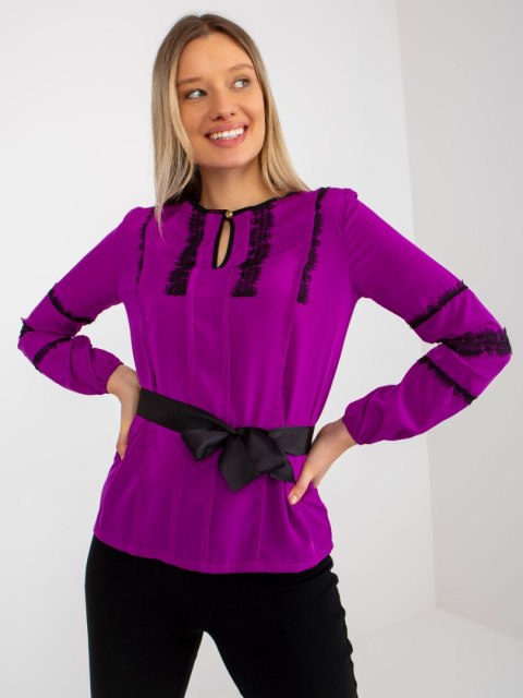 Bluzka LK-BZ-506122.35X fioletowy 36