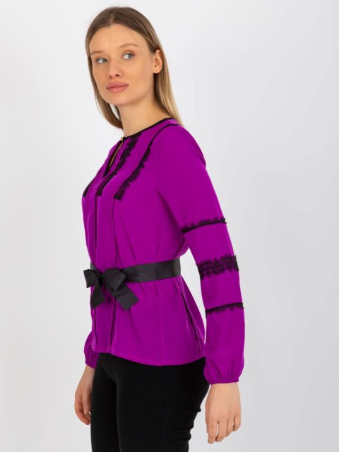 Bluzka LK-BZ-506122.35X fioletowy 36