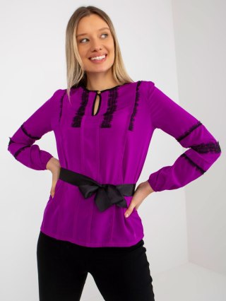 Bluzka LK-BZ-506122.35X fioletowy 42