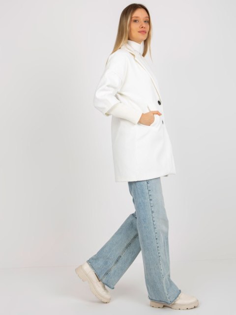Płaszcz TW-PL-BI-2021799.51 ecru XL Płaszcz TW-PL-BI-2021799.51 ecru XL