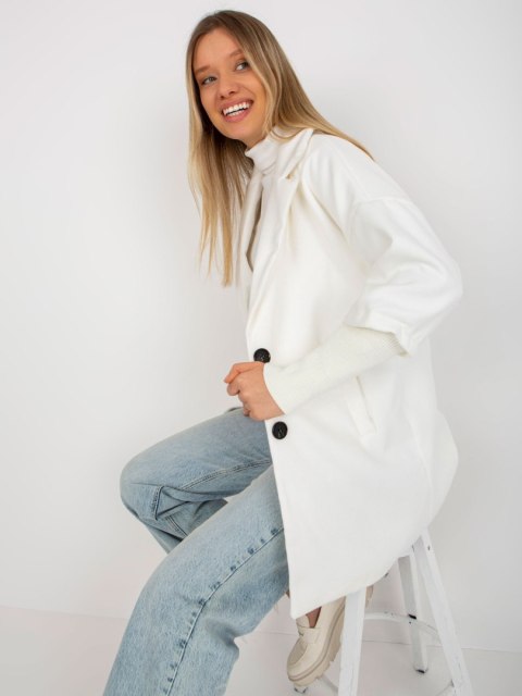 Płaszcz TW-PL-BI-2021799.51 ecru XL Płaszcz TW-PL-BI-2021799.51 ecru XL