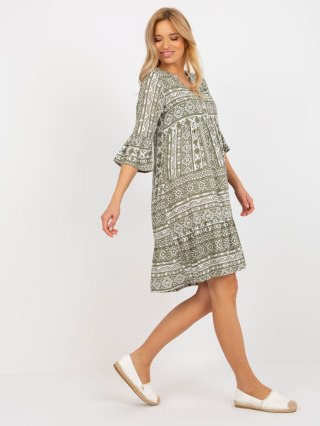 Sukienka D73771M30214H khaki S