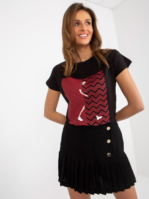 T-shirt FA-TS-8406.82P czarny T-shirt FA-TS-8406.82P czarny