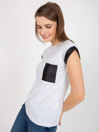 T-shirt FA-TS-8423.18P jasny szary