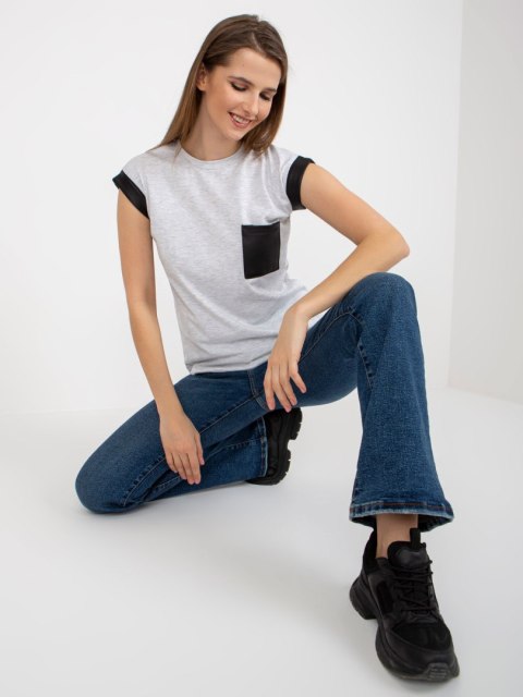 T-shirt FA-TS-8423.18P jasny szary T-shirt FA-TS-8423.18P jasny szary