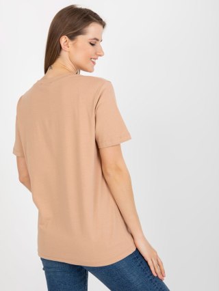 T-shirt FA-TS-8443.84P camelowy