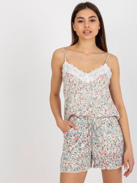 Bluzka D73771M11059A biały M Bluzka D73771M11059A biały M