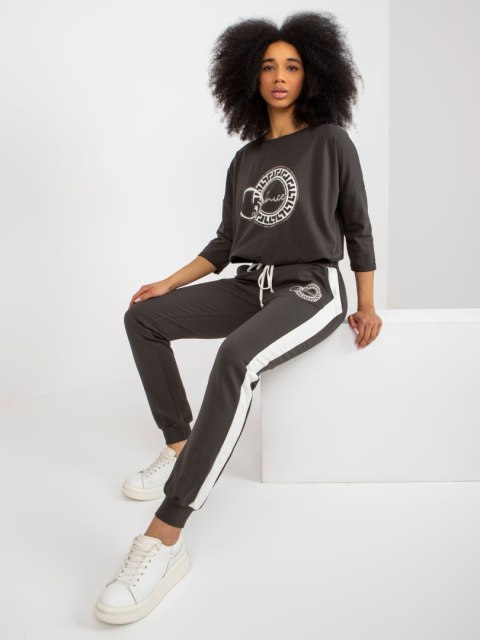 Komplet RV-KMPL-7719.37 ciemny khaki S/M