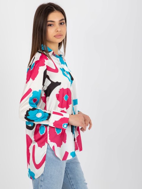 Koszula LK-KS-509016.06 fuksjowy S/M