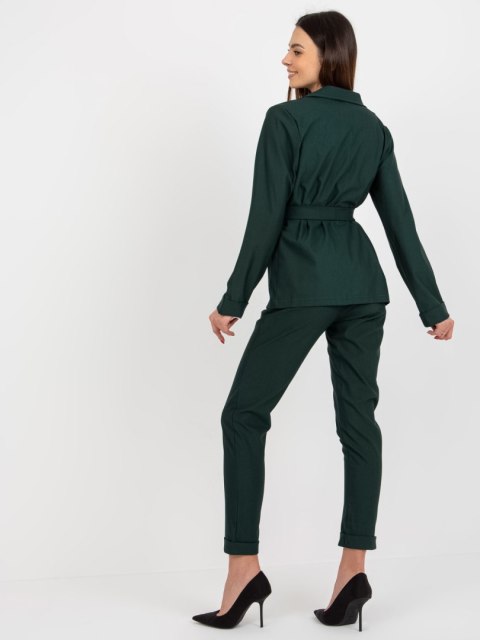 Marynarka LK-MA-507798-1.15P ciemny zielony 36