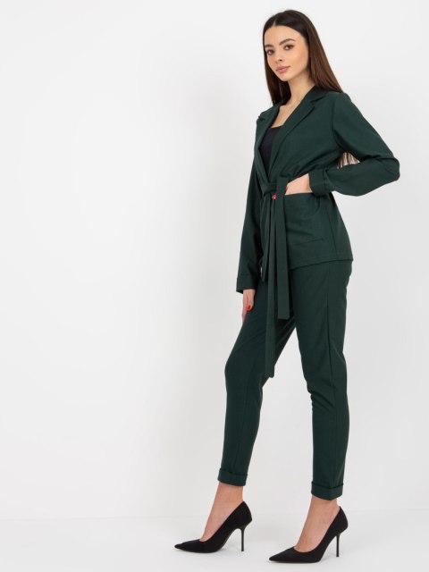 Marynarka LK-MA-507798-1.15P ciemny zielony 36