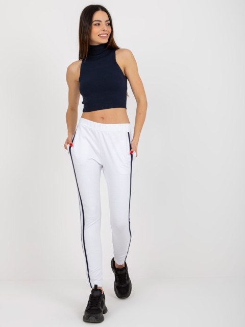 Spodnie dresowe LO-DR-LK-238.09 biały M Spodnie dresowe LO-DR-LK-238.09 biały M