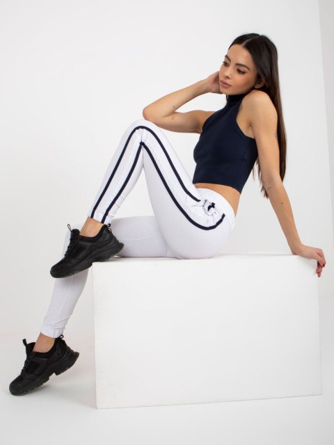 Spodnie dresowe LO-DR-LK-238.09 biały S Spodnie dresowe LO-DR-LK-238.09 biały S
