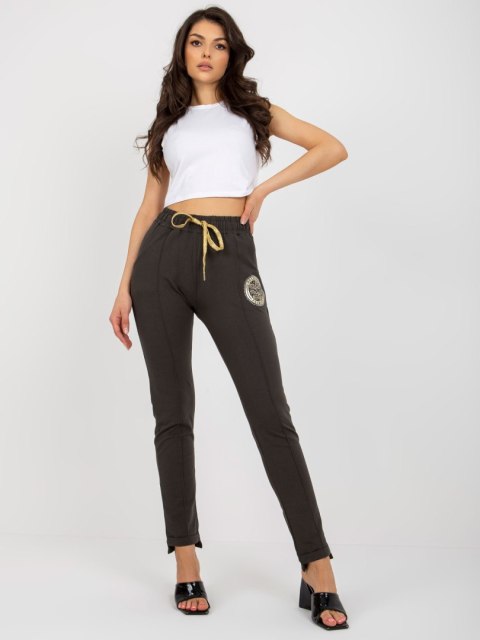Spodnie dresowe RV-DR-6742.57 ciemny khaki S Spodnie dresowe RV-DR-6742.57 ciemny khaki S