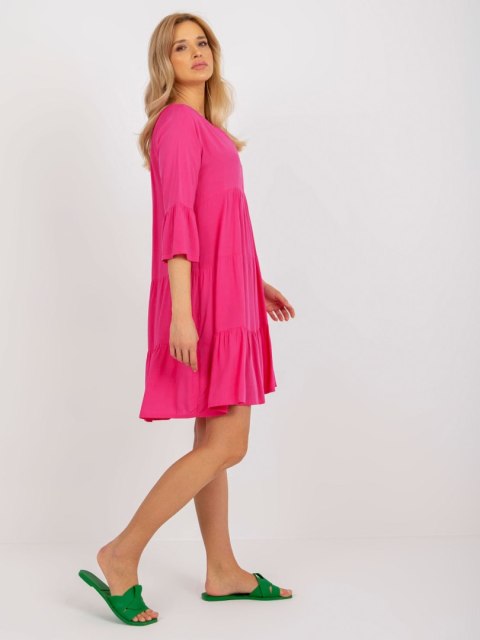 Sukienka D73761M30214B fuksjowy S