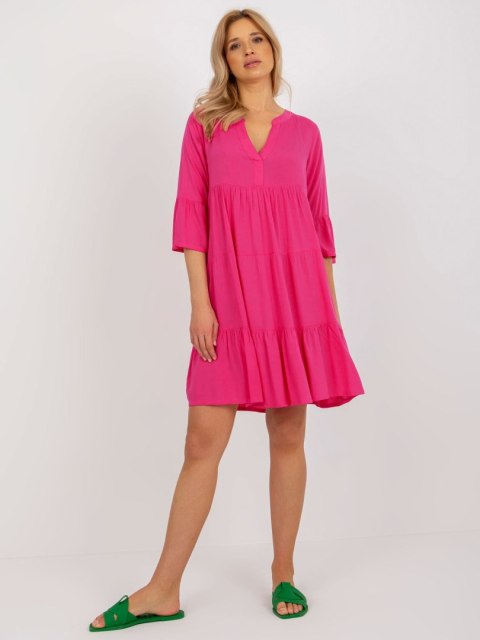 Sukienka D73761M30214B fuksjowy S