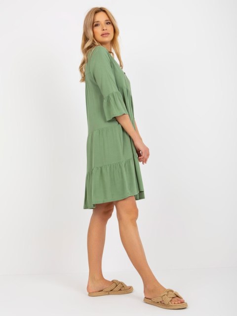 Sukienka D73761M30214C khaki S