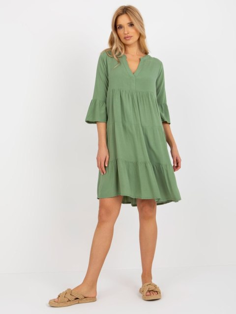 Sukienka D73761M30214C khaki S