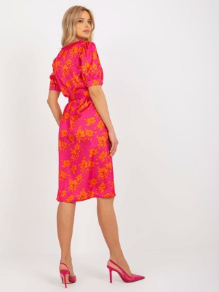 Sukienka LK-SK-508948.78 fuksjowy S/M