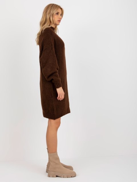 Sweter BA-SW-3018-1.62P ciemny brązowy Sweter BA-SW-3018-1.62P ciemny brązowy