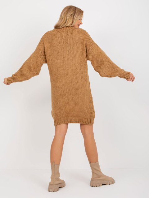 Sweter BA-SW-3018-1.64P camelowy Sweter BA-SW-3018-1.64P camelowy