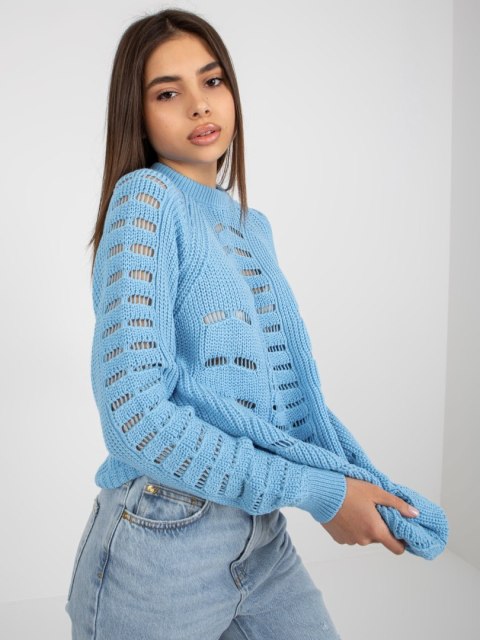 Sweter BA-SW-8056.21P jasny niebieski Sweter BA-SW-8056.21P jasny niebieski