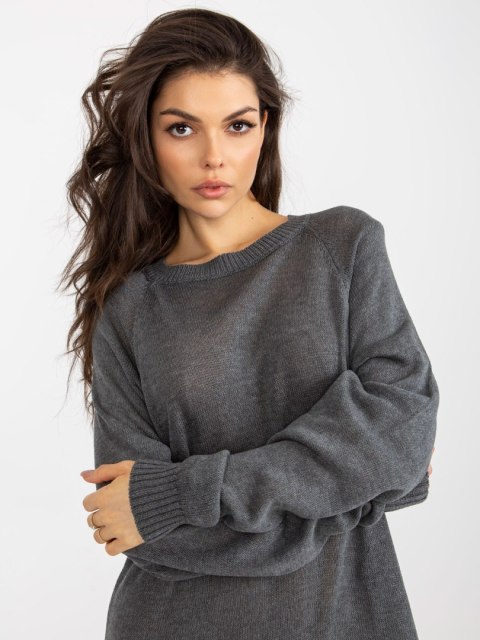 Sweter BA-SW-9005.36P ciemny szary Sweter BA-SW-9005.36P ciemny szary