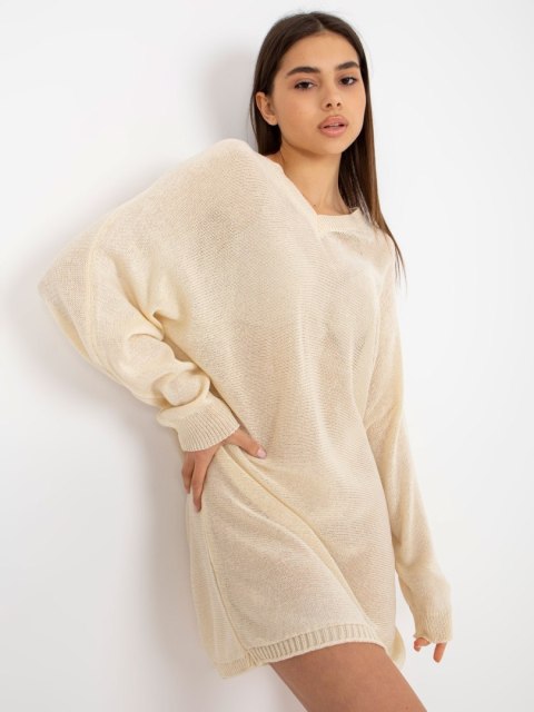 Sweter BA-SW-C1001.57P jasny beżowy Sweter BA-SW-C1001.57P jasny beżowy