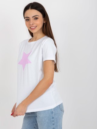 T-shirt RV-TS-8626.00 biały S/M