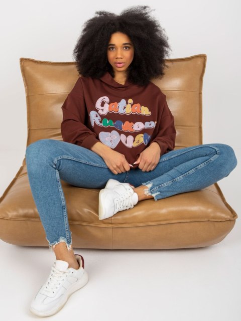 Bluza FA-BL-8117.48 ciemny brązowy Bluza FA-BL-8117.48 ciemny brązowy