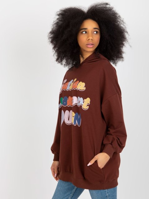 Bluza FA-BL-8117.48 ciemny brązowy Bluza FA-BL-8117.48 ciemny brązowy