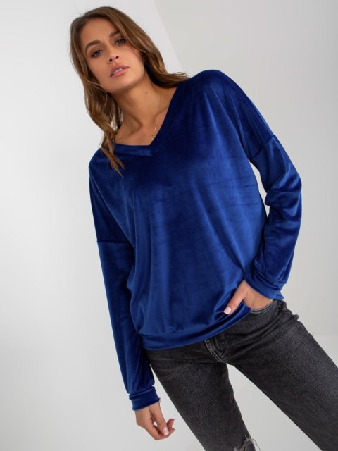 Bluza RV-BL-8441.07P kobaltowy Bluza RV-BL-8441.07P kobaltowy