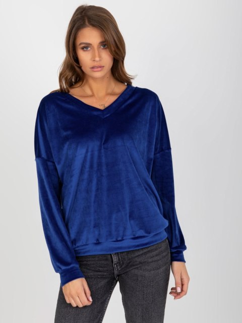 Bluza RV-BL-8441.07P kobaltowy Bluza RV-BL-8441.07P kobaltowy
