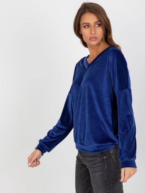 Bluza RV-BL-8441.07P kobaltowy Bluza RV-BL-8441.07P kobaltowy